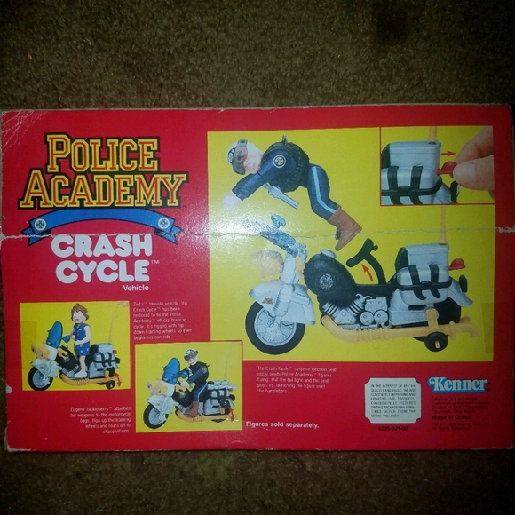 Vintage 1989 Police Academy Cycle Crash - Picture 2 of 4